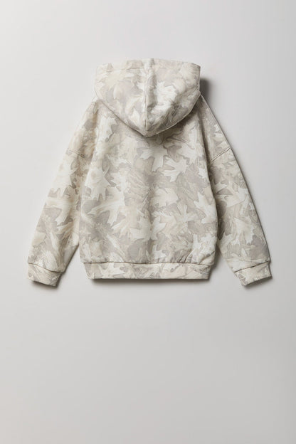 Kids Print Fleece Hoodie