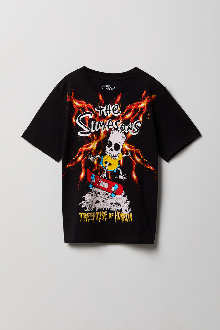 Kids The Simpsons Halloween Graphic T-Shirt
