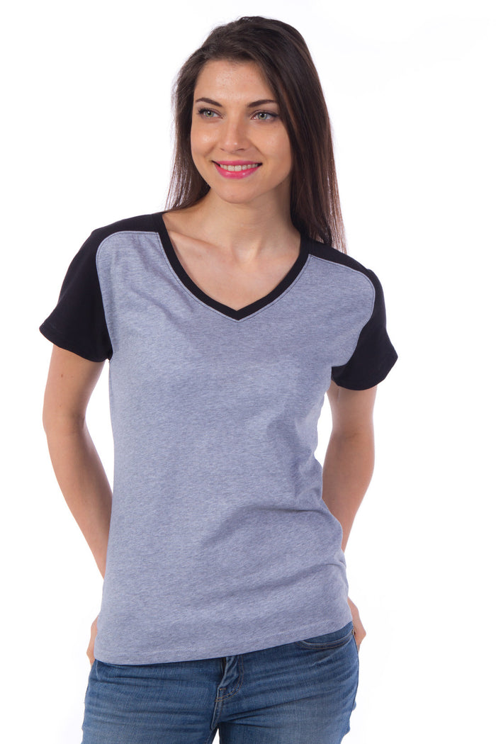 Black / Heather Gray / XS