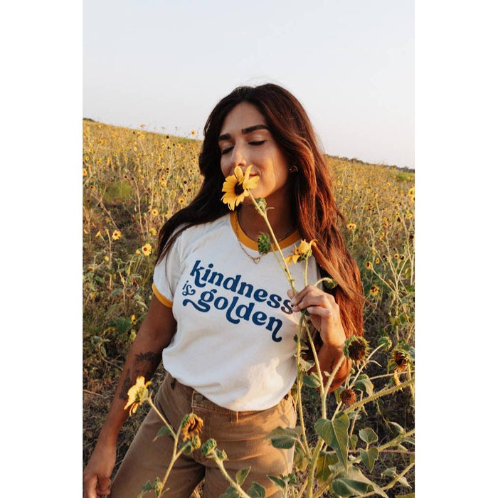 Kindness Is Golden Tee- Assorted Sizes