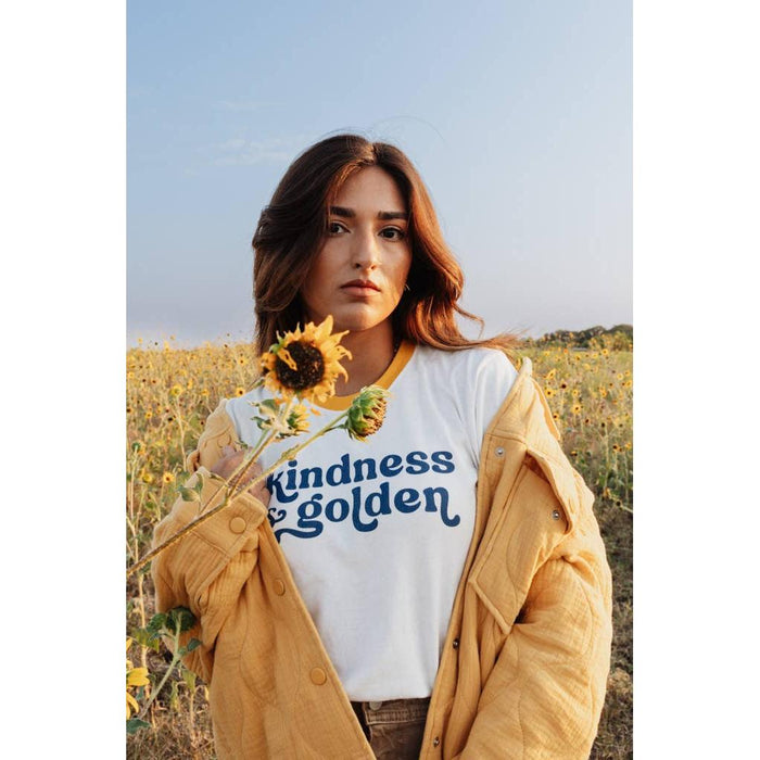 Kindness Is Golden Tee- Assorted Sizes