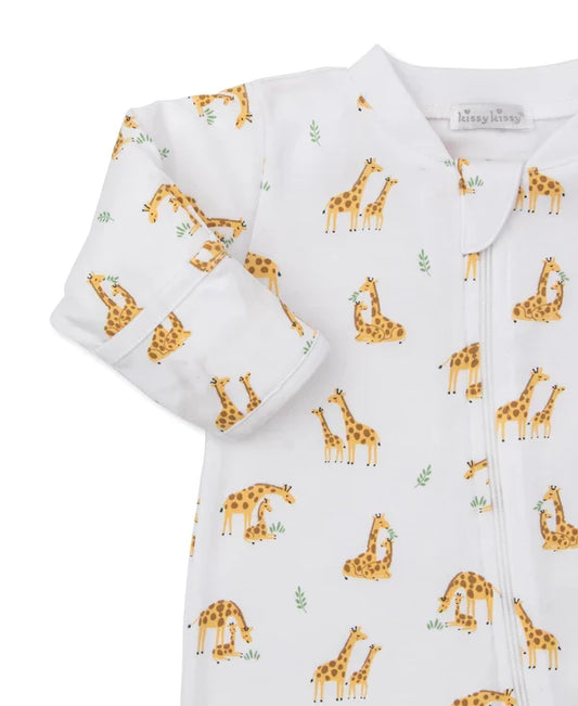 Kissy Kissy Giraffe Duo Zip Footie