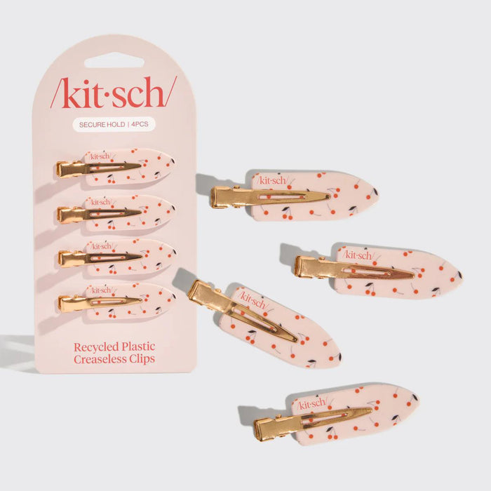 Kitsch Recycled Plastic Creaseless Clips 4 pcs