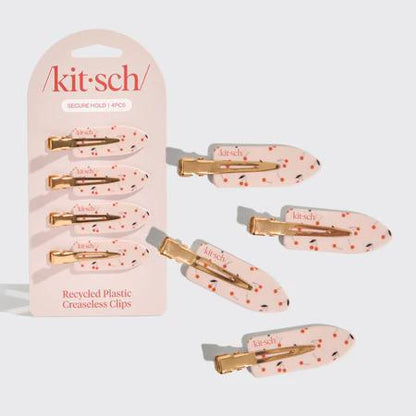 Kitsch Recycled Plastic Creaseless Clips 4 pcs