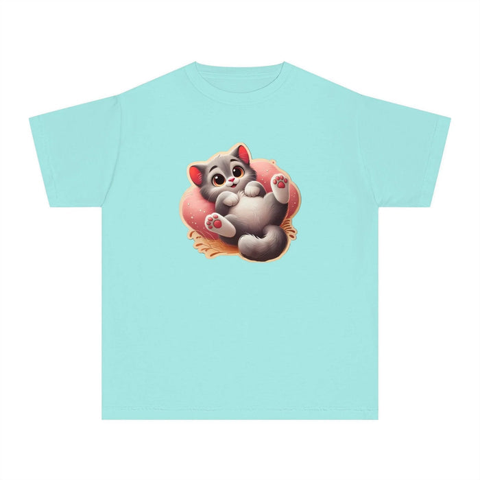 😻 Kitten Cuddle Time 💖 Youth Midweight Tee ✨ Purr-fectly adorable! - Whippie's