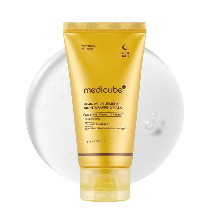 KOJIC TURMERIC NIGHT WRAPPING MASK - Masca De Fata Peel Off Cu Acid Kojic - skinseen.ro