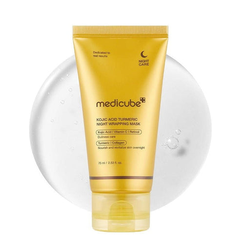 KOJIC TURMERIC NIGHT WRAPPING MASK - Masca De Fata Peel Off Cu Acid Kojic - skinseen.ro