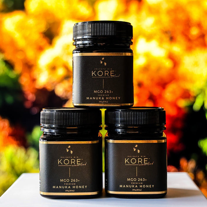 KORE Manuka MGO263+ (250g) - The Kare Lab