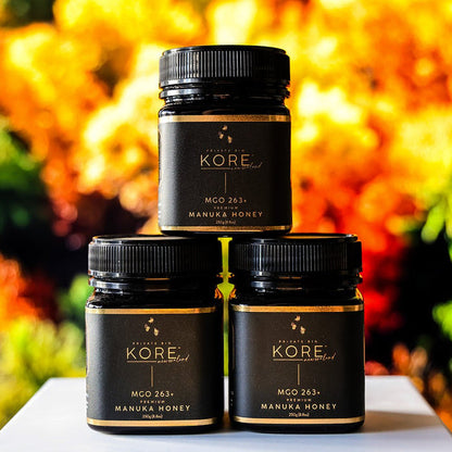 KORE Manuka MGO263+ (250g) - The Kare Lab