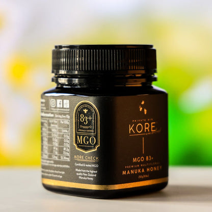 KORE Manuka MGO83+ (250g) - The Kare Lab
