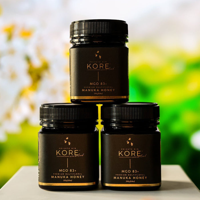 KORE Manuka MGO83+ (250g) - The Kare Lab