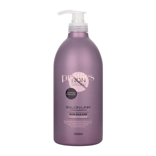 Kumano Yushi Salon Link Non Silicone Conditioner (Natural Floral) 1000ml (Purple)