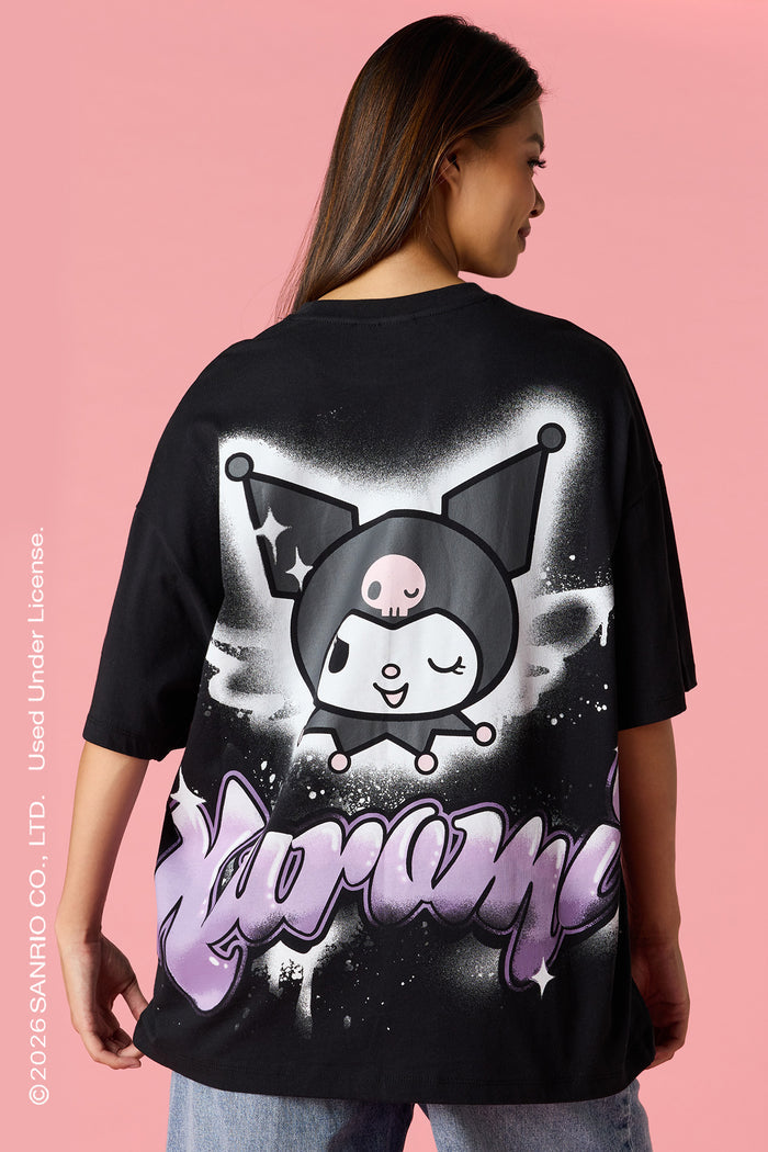 Kuromi™ Graphic Oversized T-Shirt