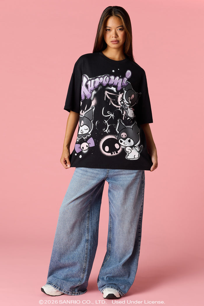 Kuromi™ Graphic Oversized T-Shirt