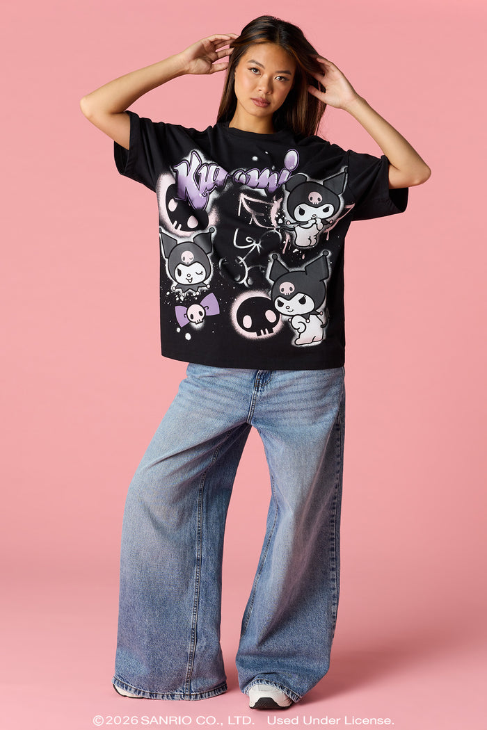 Kuromi™ Graphic Oversized T-Shirt