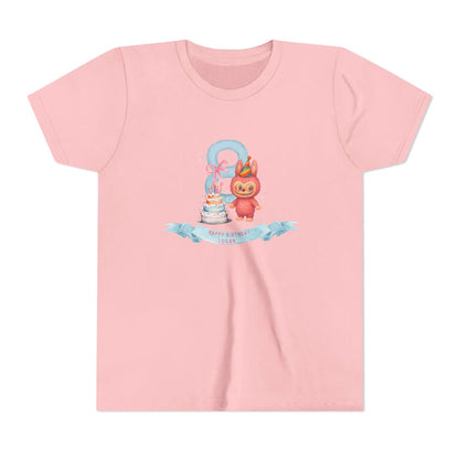 Labubu Birthday Youth Tee - Personalizable - Whippie's