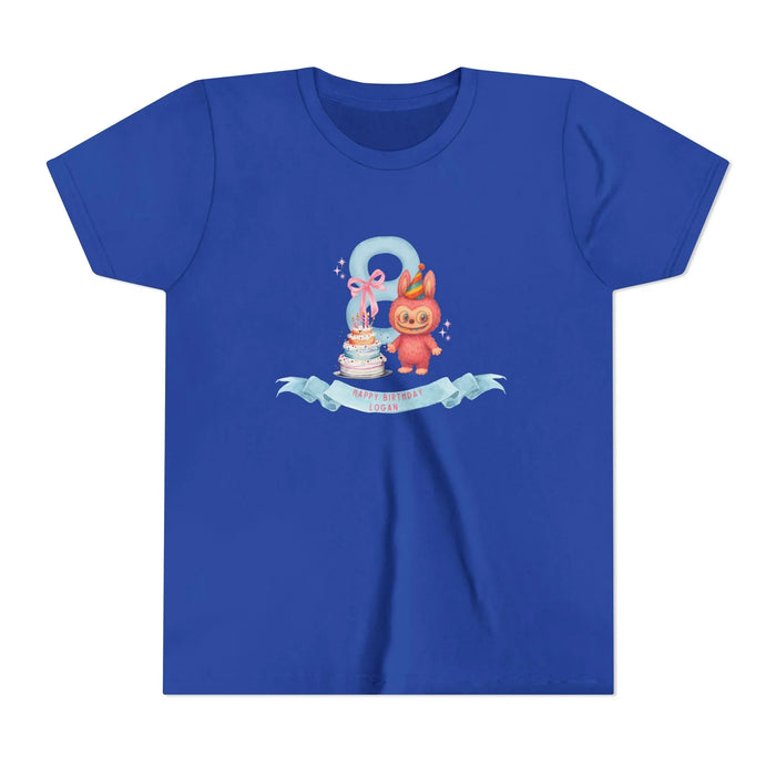 Labubu Birthday Youth Tee - Personalizable - Whippie's