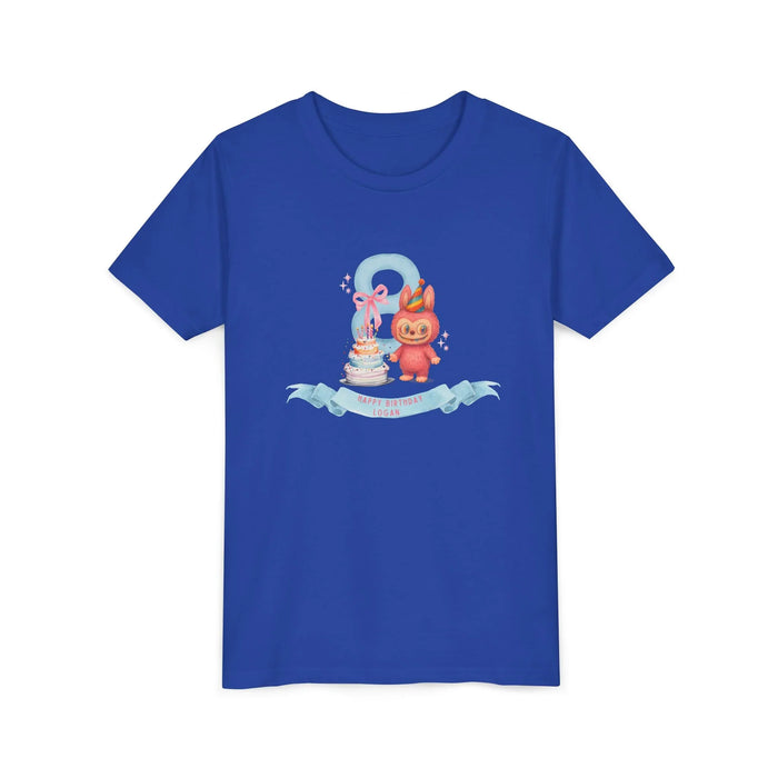 Labubu Birthday Youth Tee - Personalizable - Whippie's