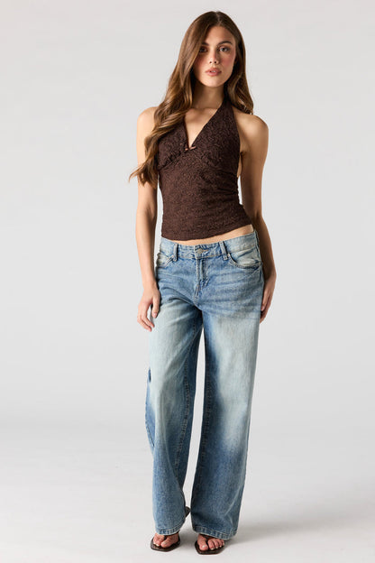 Lace Halter Top