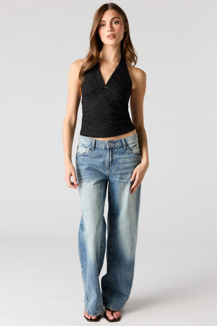 Lace Halter Top