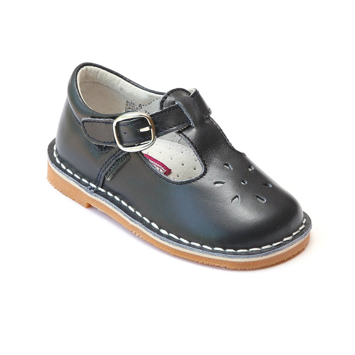 LAmour Navy T Strap