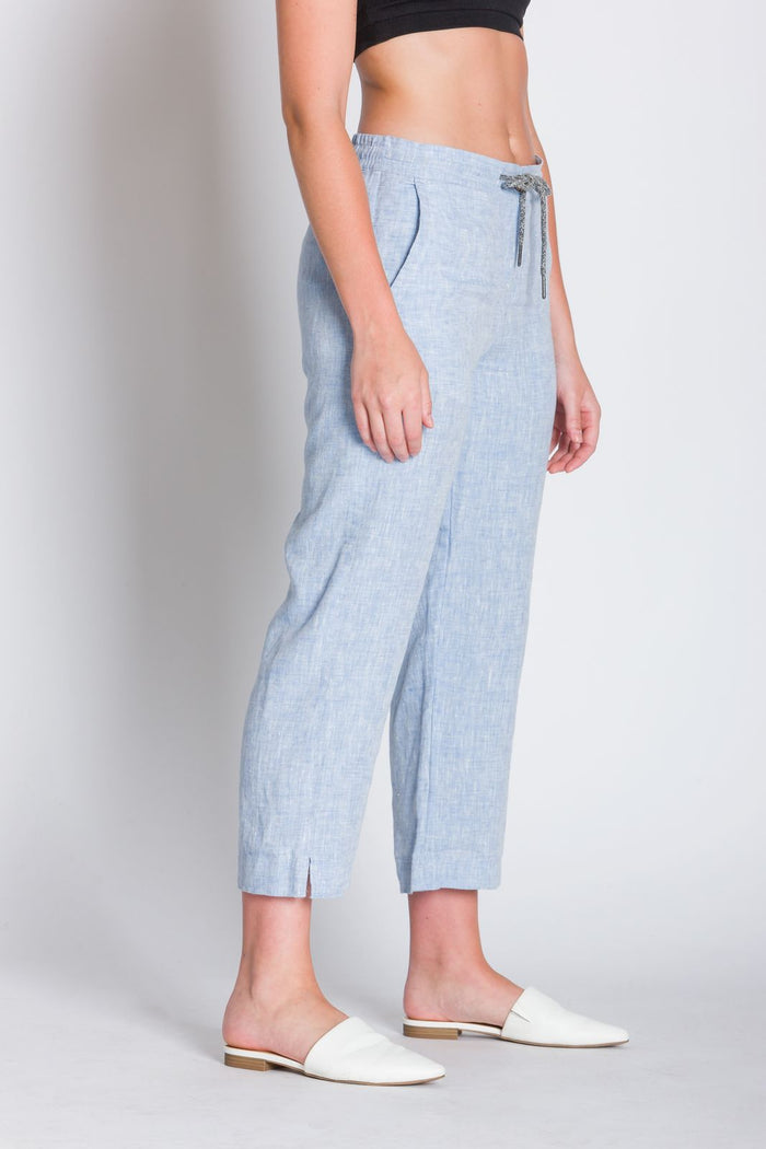 Lana | Women's Linen Capri Pants