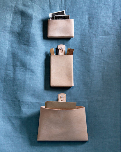 Leather Wall Pocket - Pen