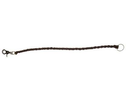 Leather Wallet Chain - Antique Brown - 18"