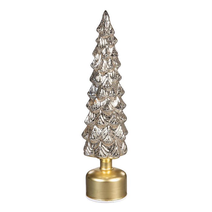 LED Rotating Glass Tree