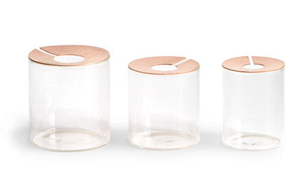 Lid Vision Glass Terrarium - Copper (OUT OF STOCK)