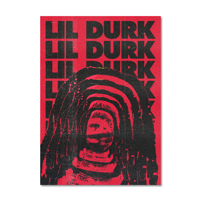 Lil Durk Stacked Trading Card