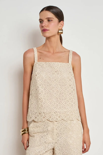 LILIUM TOP in Ecru from Zoe Kratzmann