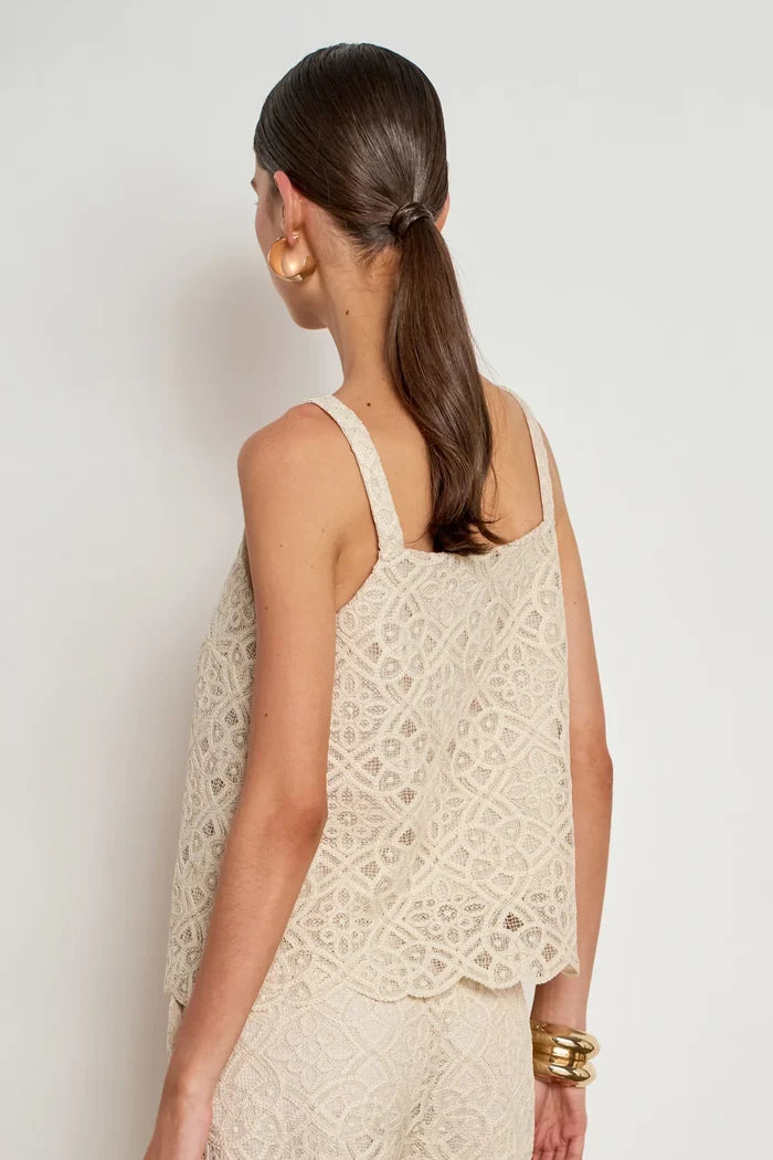 LILIUM TOP in Ecru from Zoe Kratzmann