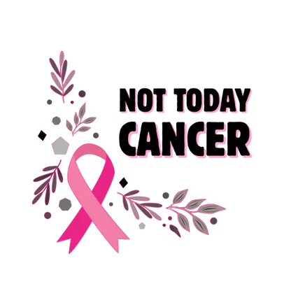 Lisa Whippie Fundraiser Breast Cancer Tee - Not Today Cancer Geometric Youth