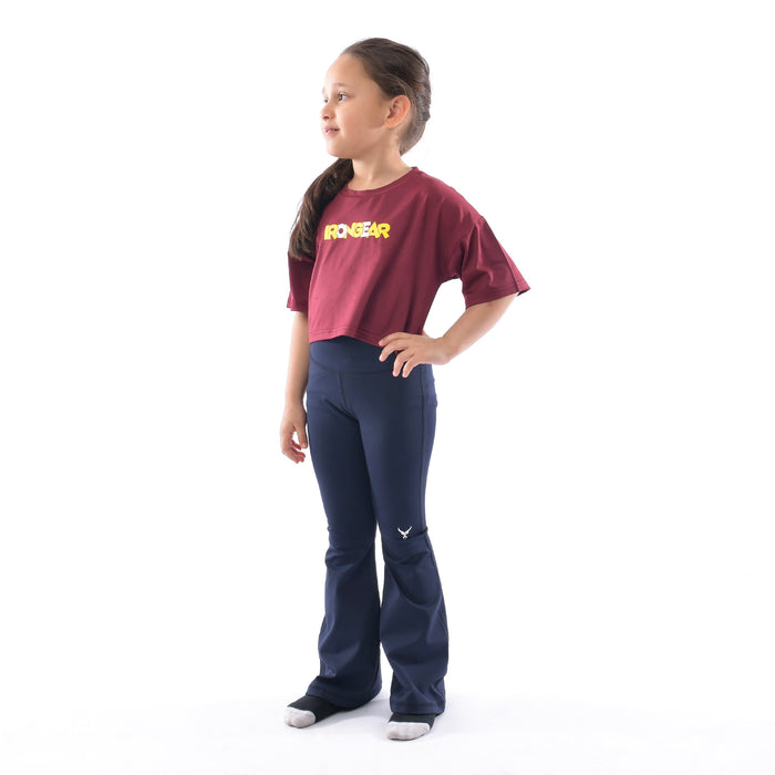 Little Drop Shoulder Crop Top - IRONGEAR Fitness