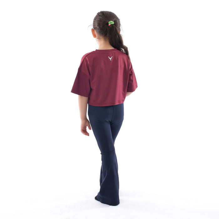 Little Drop Shoulder Crop Top - IRONGEAR Fitness