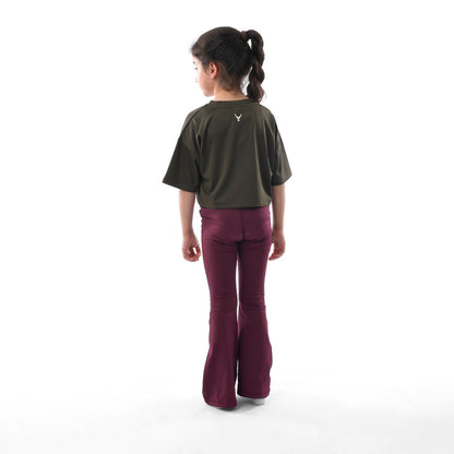 Little Drop Shoulder Crop Top - IRONGEAR Fitness