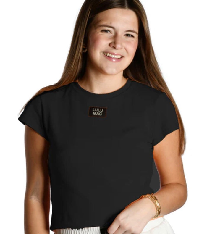 LM-Black Babydoll Tee