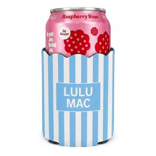 LM-Light Blue Stripe Koozie