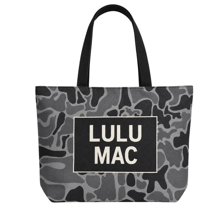 LM-Lulu Mac Tote Black Camo