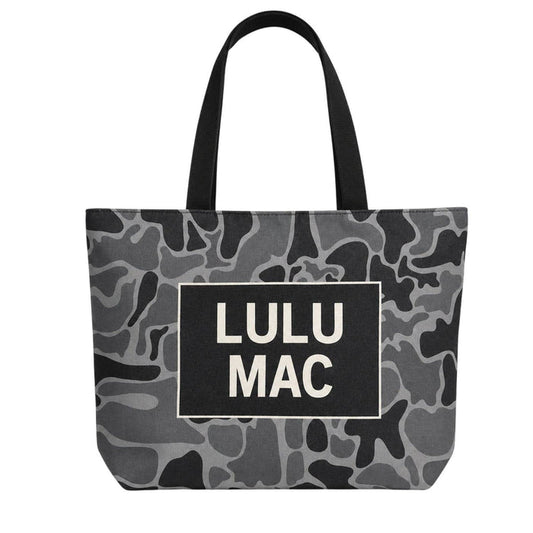 LM-Lulu Mac Tote Black Camo