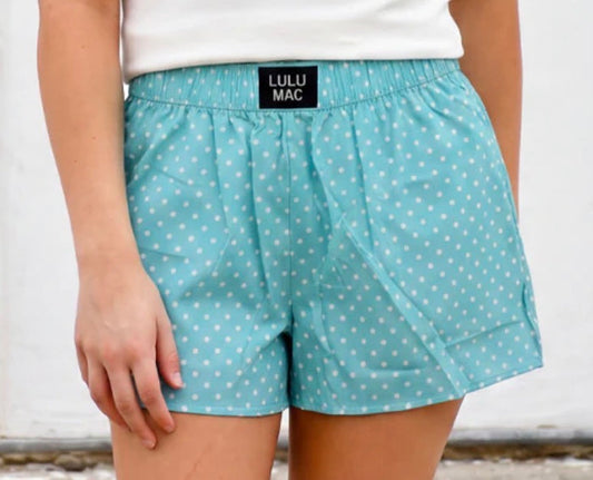 LM-Mint Mini Polkadot Shorts