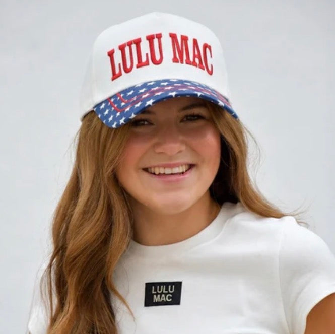 LM-Red w/ Blue Stars Hat