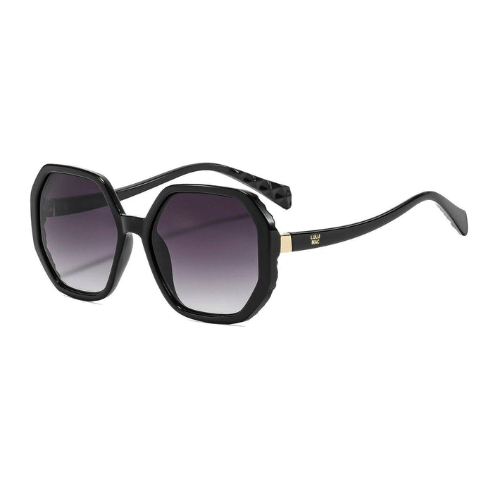 LM-Sutton Black Sunglasses