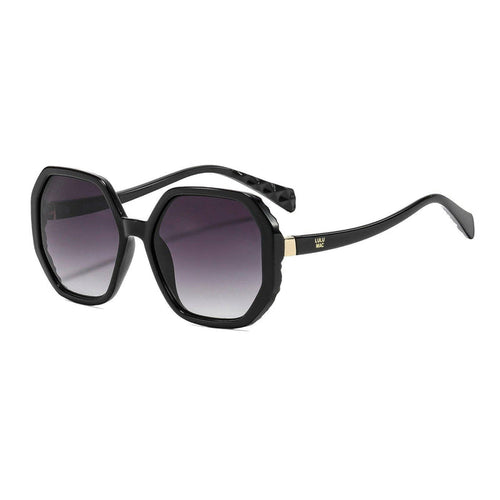 LM-Sutton Black Sunglasses