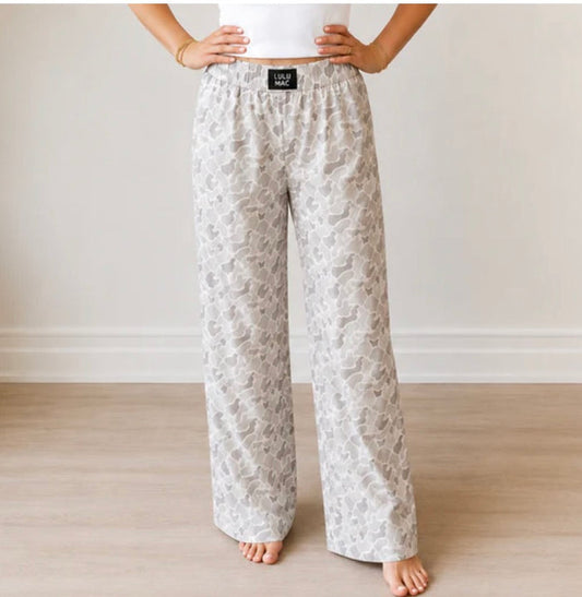 LM-White Camo Pants
