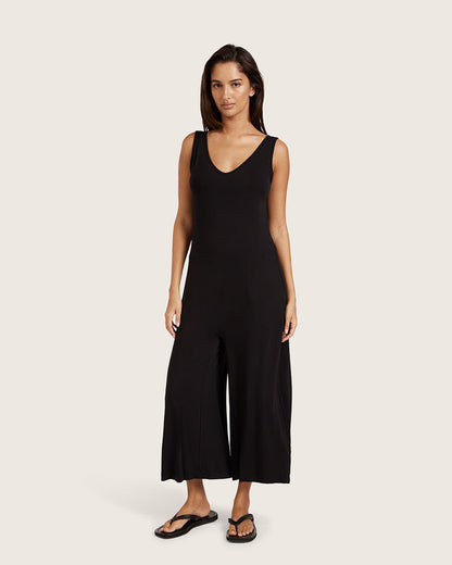 Long Jumpsuit - Black