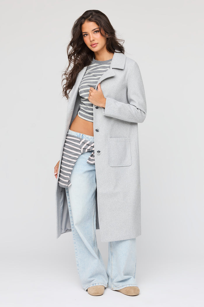 Longline Peacoat