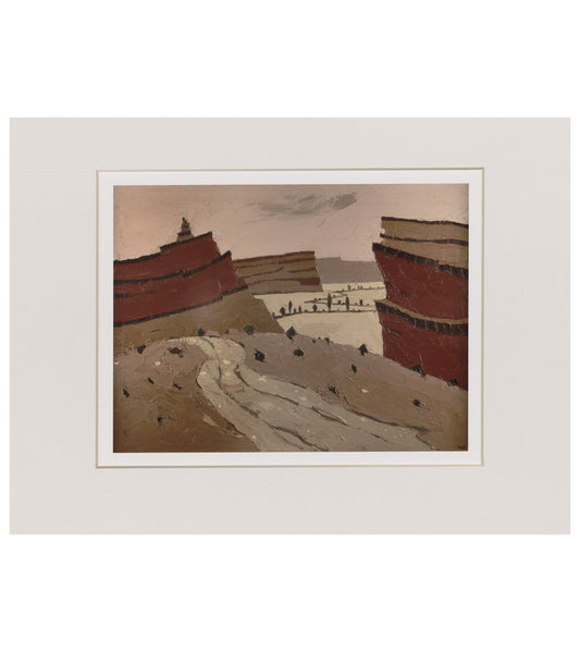 Los Altares - Sir Kyffin Williams Mounted Print