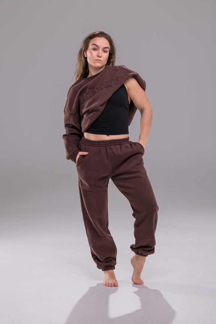 Lounge Edit Jogger - Dark Roast